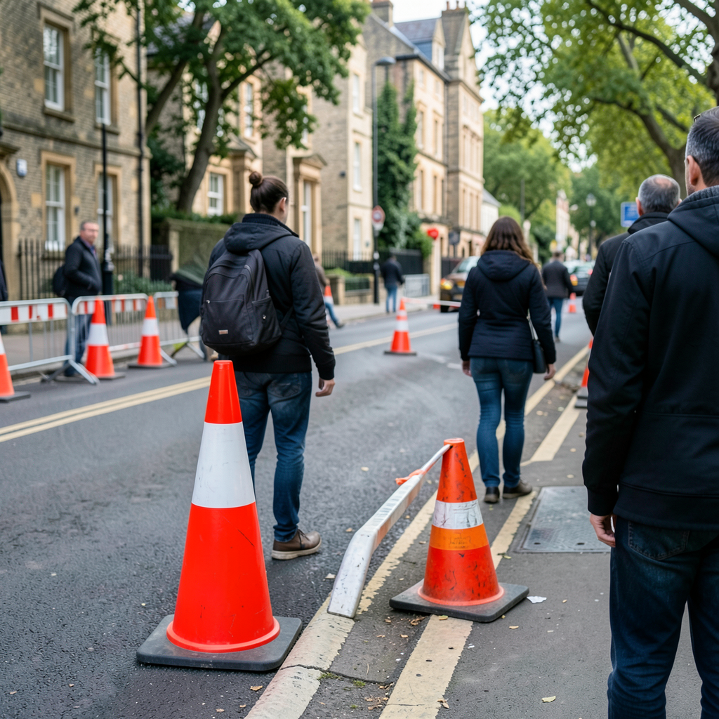 Major route sealed off after serious incident unfolds